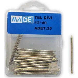 Tel Çivi 12X40 (1 Kutu:35 Adet)