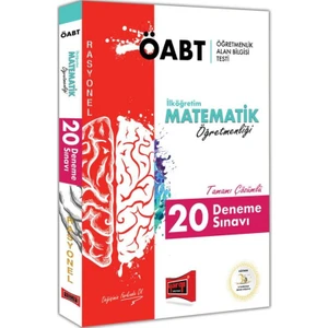Yargı Yayınevi ÖABT RASYONEL İlköğretim Matematik Öğretmenliği Tamamı Çözümlü 20 Deneme Sınavı