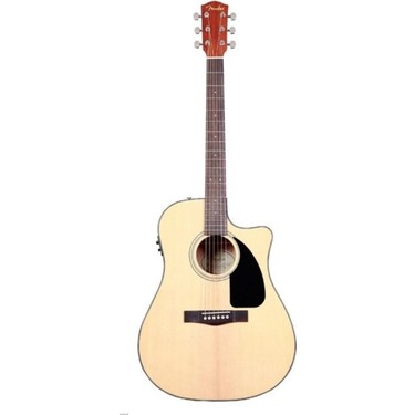 Rekor M zik Fender Cd 60Ce Nat Elektro Akustik Gitar Fiyat