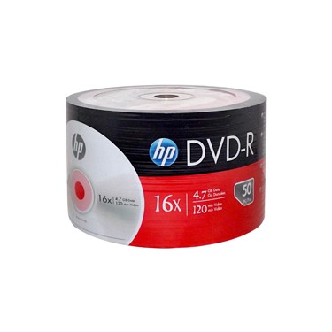 Hp Dvd-R 16X Spindle 4.7 Gb 120 Dk 50'Li Paket Fiyatı