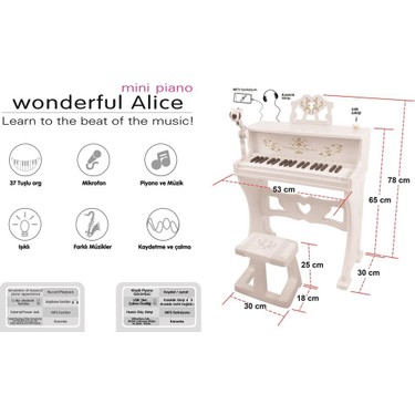 Wonderful alice mini deals piano