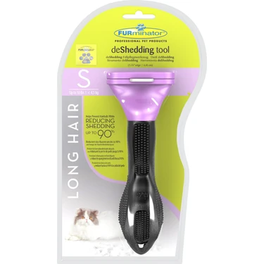 Furminator Longhair Cat Uzun Tüylü Kediler İçin Tarak