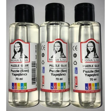 Südor 3 Adet 70 ml Puzzle Yapıştırıcı Seti Kolay Kullanım ve Uzun Süreli
