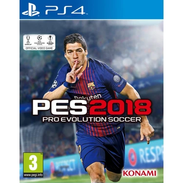 PES 2018 PS4 Oyun- Türkçe