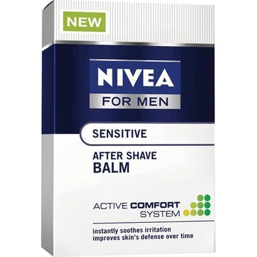Nivea For Men Sensitive After Shave Balsam Hassas Ciltler İçin 100