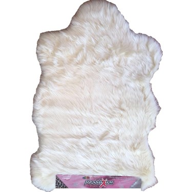 evidea kuzu post hali 100x150 uzun yumusak tuy luks kaymaz fiyati