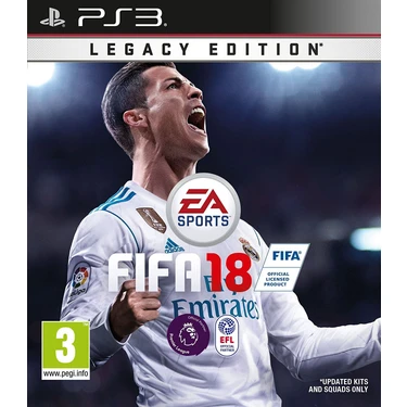 Ps3 Fifa 18 Legacy