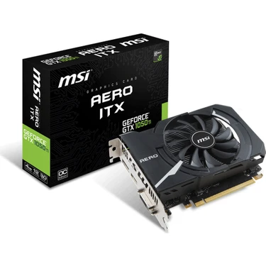 MSI NVIDIA GeForce GTX 1050 Ti AERO ITX OCV1 4GB 128bit Fiyatı