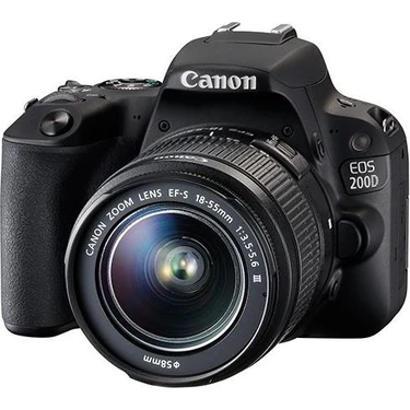 Canon Eos 200D 18-55Mm 24.2Mp 3.0" Dslr Fotoğraf