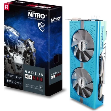 Sapphire NITRO+ RADEON RX 580 8GB GDDR5 SPECI Ekran Kartı