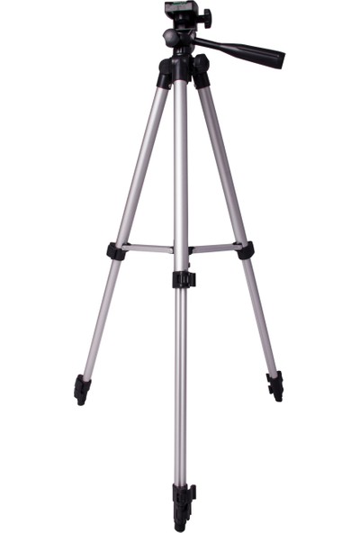 Hlypro Cep Telefonları İçin 135 cm Alüminyum Tripod Taşıma Çantalı Tripod Telefon Tutucu