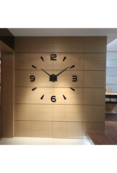 Dıy Clock Yeni Nesil 3D Duvar Saati model 10