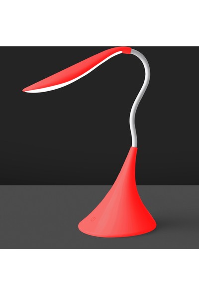 Petrix Swan Kuğu Masa Lambası Kırmızı Tbl0004-K