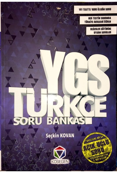 Ygs Türkçe Soru Bankası Köşegen Yayınları