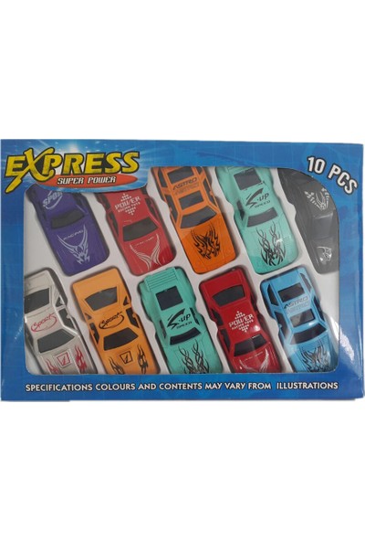 Express 10 Prça Oyuncak Araba