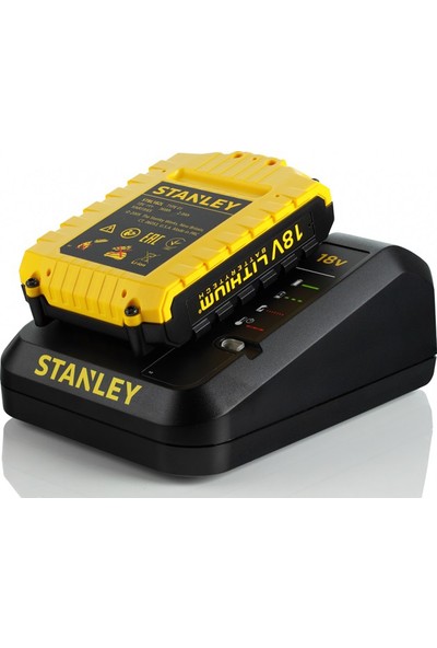 Stanley STDC18LHBK-TR 18Volt/2,0Ah Li-ion Çift Akülü Profesyonel Darbeli Matkap