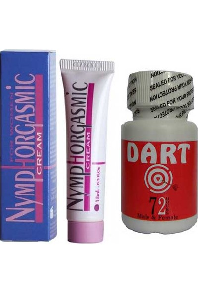 Nymphorgasmic 15 Ml. Cream Kremi + D30 İktidarsızlık Hapı 30 Lu Kapsül