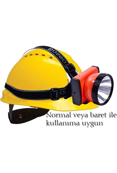 Bigem Bm-502 Şarjlı Kafa Ve Baret Lambası