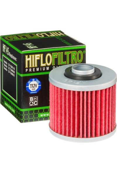 Hiflo HF145 Premium Motosiklet Yağ Filtresi TUV Onaylı