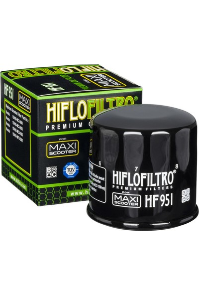 Hiflo HF951 Premium Motosiklet Yağ Filtresi TUV Onaylı