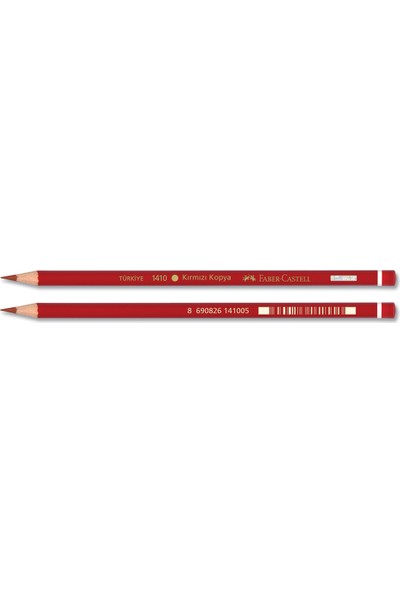Faber-Castell Kırmızı Kopya Boya Kalemi 12 adet