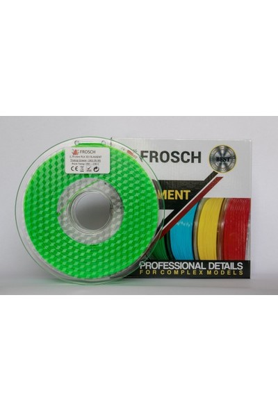 Frosch Pla Transparan Yeşil 1,75 Mm Filament