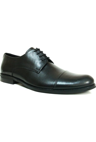 Tozkoparan 401 Siyah Bağcıklı Erkek Ayakkabı