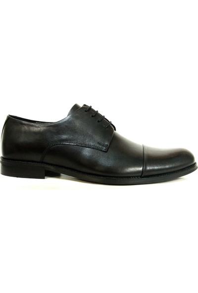 Tozkoparan 401 Siyah Bağcıklı Erkek Ayakkabı