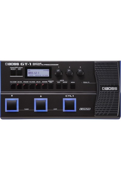 Boss Gt-1 Multiple Effects Gitar Prosesörü