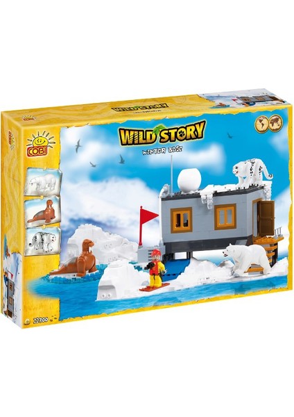 22300 Cobi Winter Base 300Pcs Wild Story