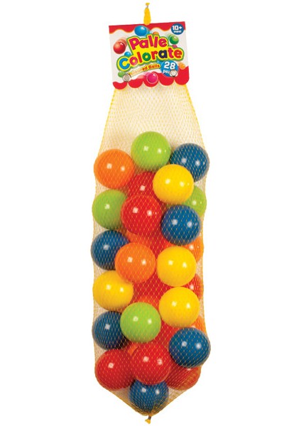 01901 Oyun Havuz Topu 7Cm 28 Li Filede