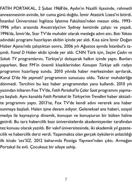Aklımla Dalga Geçme - Fatih Portakal