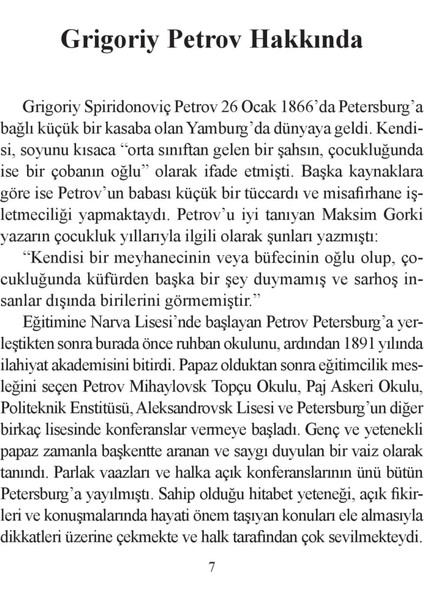 Beyaz Zambaklar Ülkesinde - Grigoriy Petrov