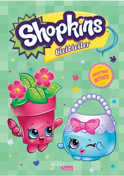 Shopkins Cicibiciler Çıkartmalı Aktivite