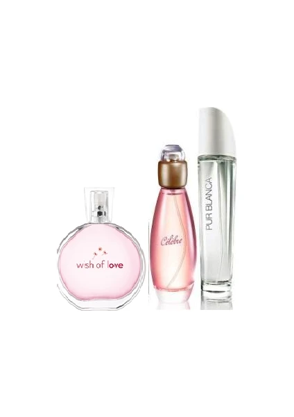 Wish Of Love Celebre Pur Blanca  Parfüm Seti 50 Ml