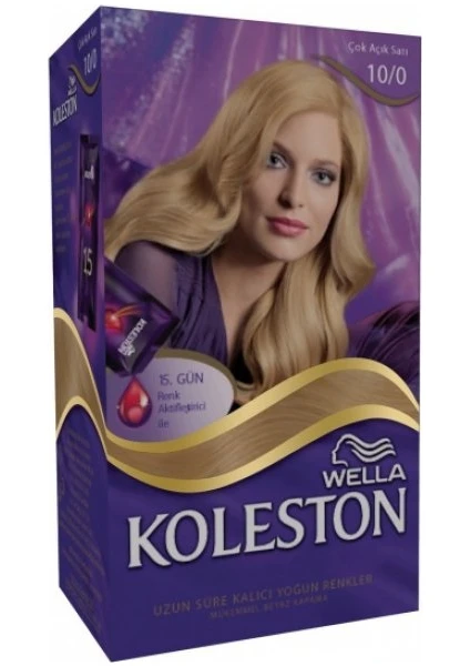 Koleston Kıt 10/0 Çok Açık Sarı