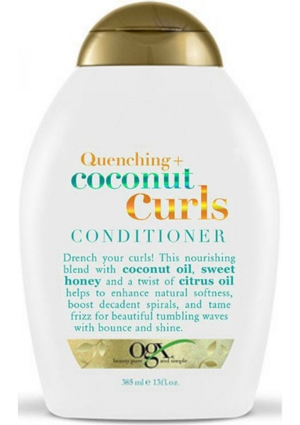 Coconut Curls Bukle Bakım Kremi 385 Ml