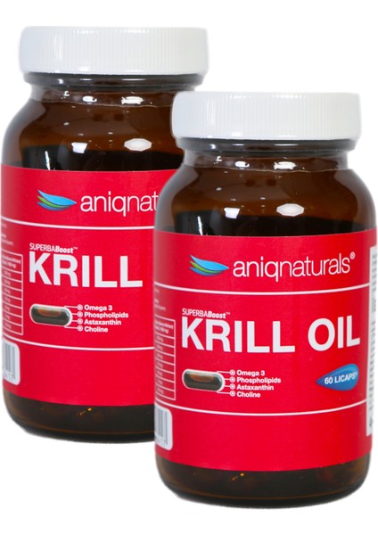 Superba Boost Krill Oil 60 Licaps Glass Jar 2 Adet