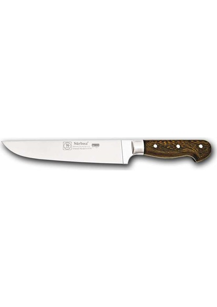 61030-Y.M Yöresel Mutfak Bıçağı Ahşap Sap 20,5 Cm (Pimli)