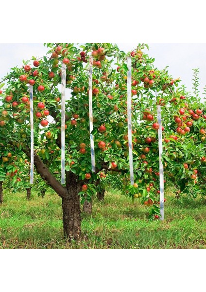 Irri Tape-02 Iritasyon Kuş Kovucu Bandı, 2 Mt Rulo, Bir Ucu Askılı 75 M²