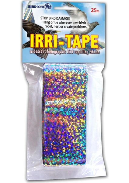 Irri Tape Iritasyon Kuş Kovucu Bant 2,5 Mt Rulo 100 M²