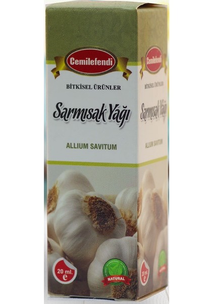 Sarımsak Yağı 20 ml