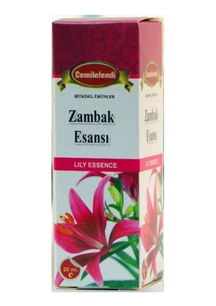 Cemil Efendi  Zambak Esansı 20 ml