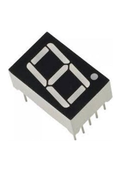 Ortak Katot Kırmızı 7 Segment 14Mm Display
