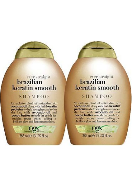 Brazilian Keratin Shampoo 2'li Kofre 385ml