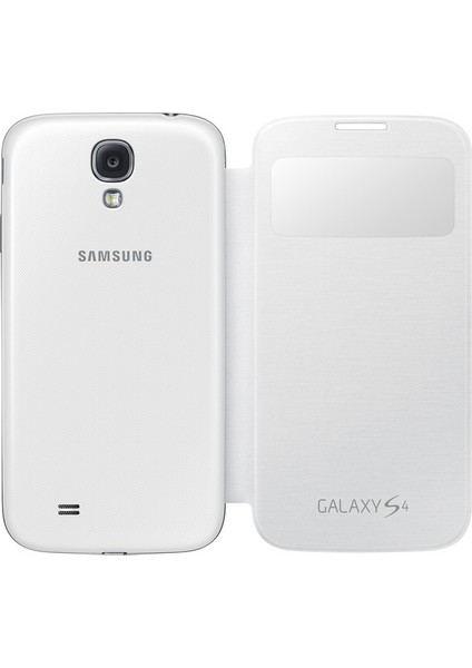 Galaxy S4 S View Kapak - White