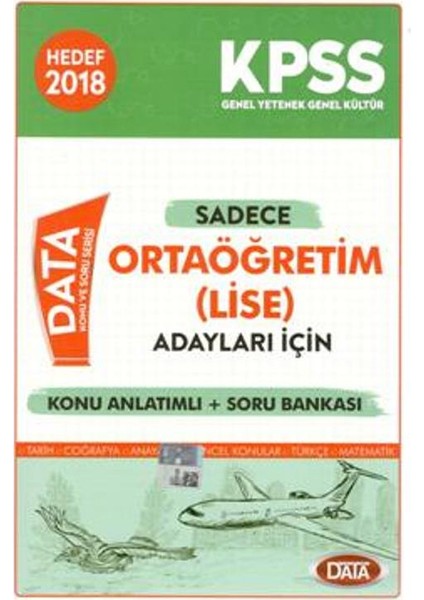 2018 KPSS Sadece Ortaöğretim Adayları İçin Konu Anlatımlı Soru Bankası