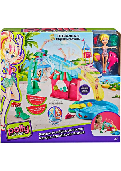 Polly Pocket Figürlü Su Parkı Oyun Seti