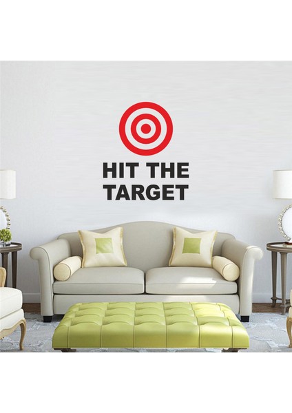 S-102 "Hıt The Target" Duvar Sticker