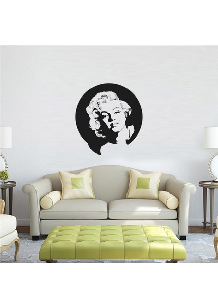 S-137 "Marilyn Monroe Portre" Duvar Sticker